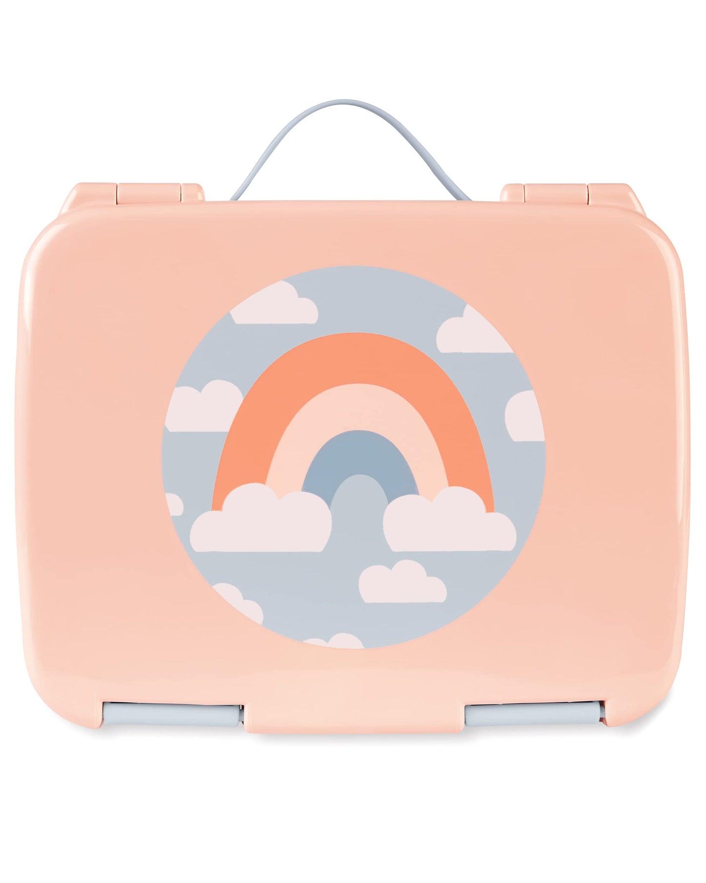 Rainbow Kids Bento Lunch Box with Divided Compartments