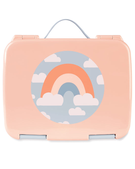 Rainbow Kids Bento Lunch Box with Divided Compartments