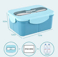 Kids Leak-Proof Bento Lunch Box with Utensils – BPA-Free
